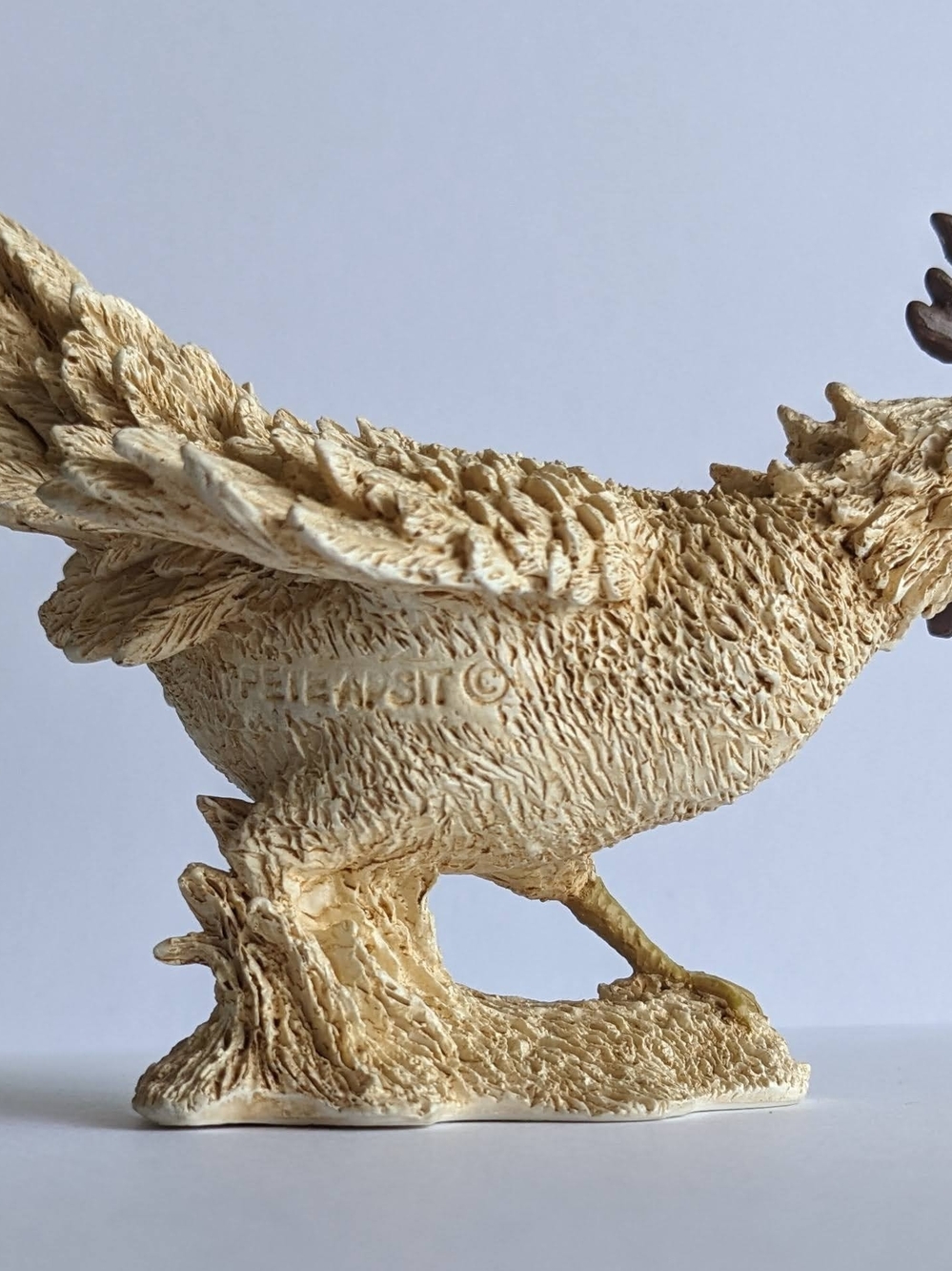 Pete Apsit Farmhouse Rooster Figurine Hand Painted Resin Chicken Rustic Country - Picture 15 of 16